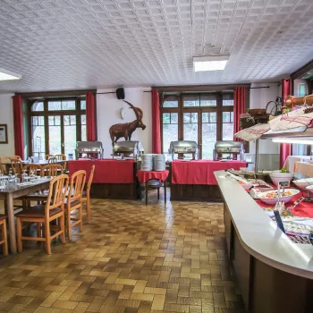 restaurant village club chamonix